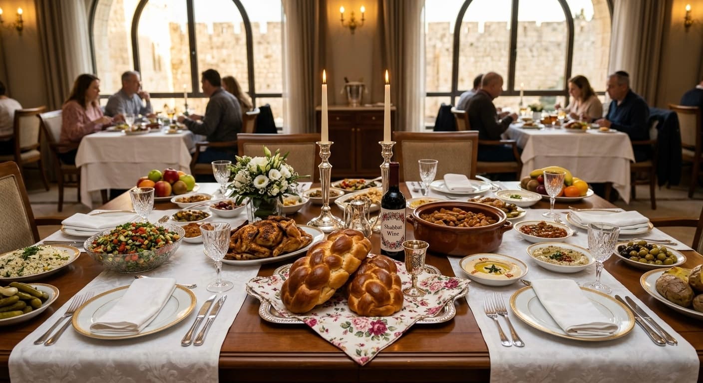 Shabat obrok u košer restoranu