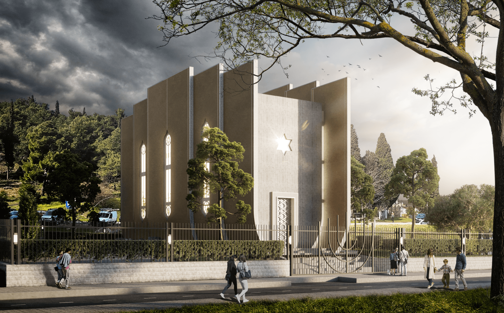 Ar Asem render eksterijera